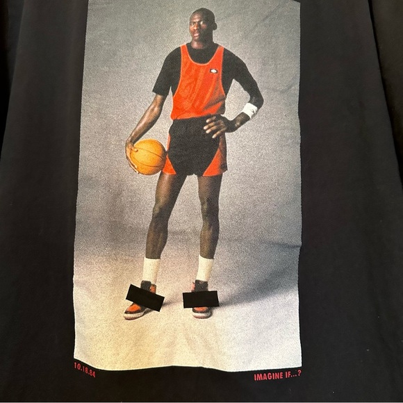 Young Michael Jordan T-Shirt Large - Picture 2 of 4